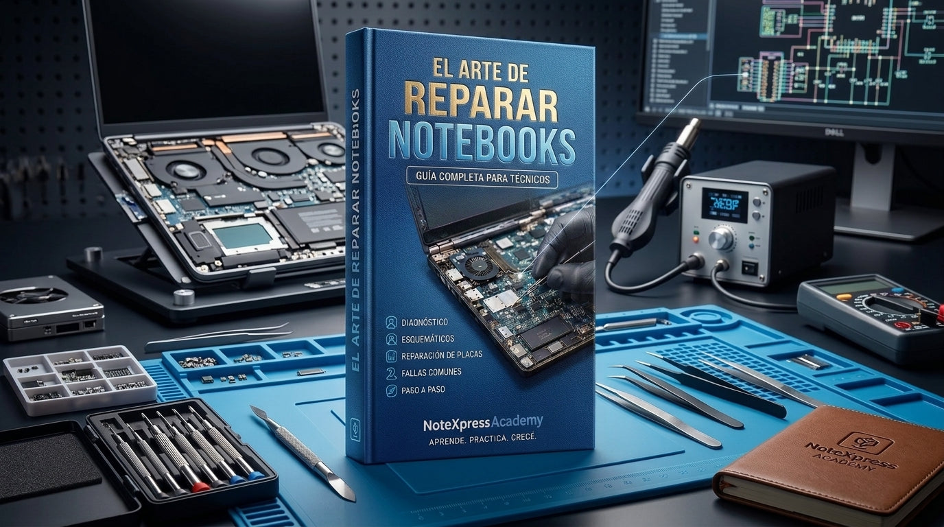Manual de Reparación de Notebooks — Guía Completa Paso a Paso
